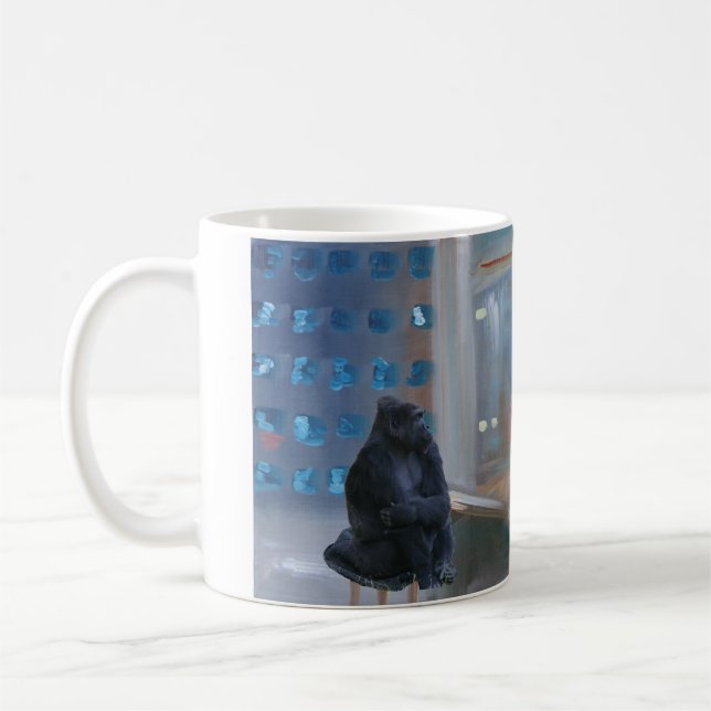 Affe-Bar Tasse (Links)