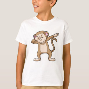 Affe beim Hip Hop Dance Dab T-Shirt