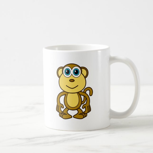 Affe Bizness Entwurf Kaffeetasse (Rechts)