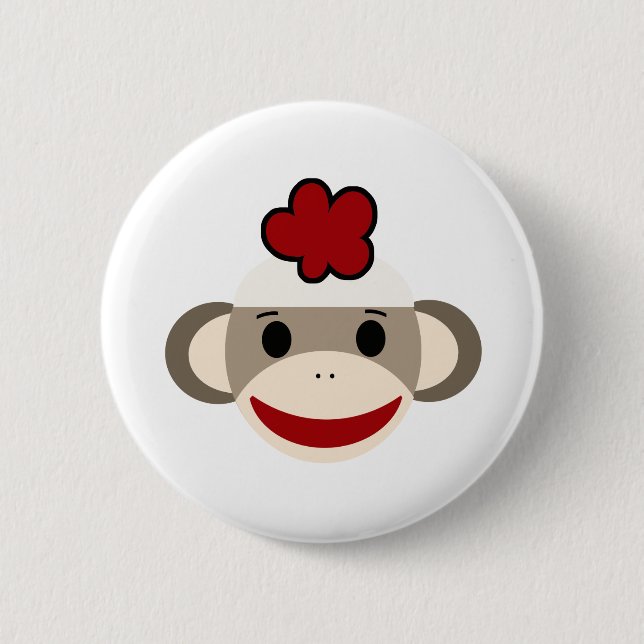 Affe Button (Vorderseite)