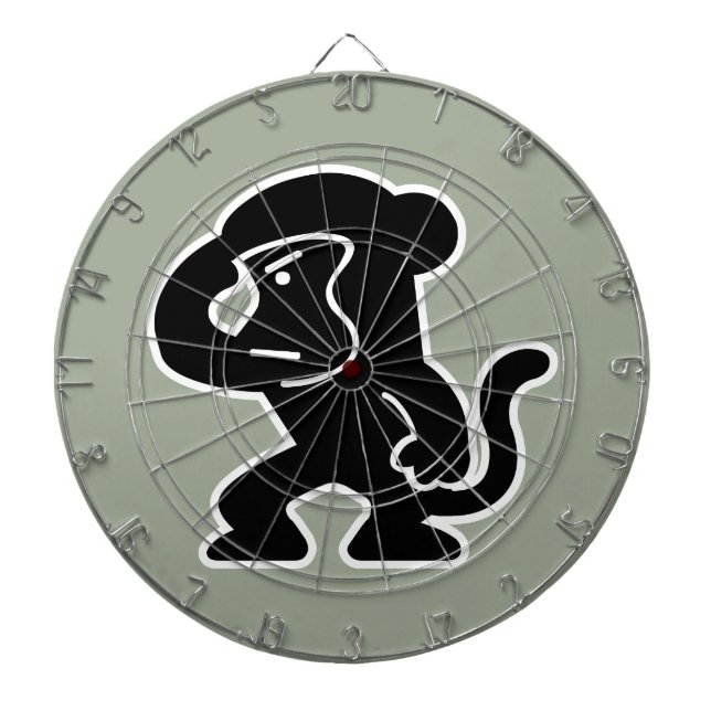 Affe Dartscheibe (vorne)