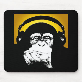 Affe DJ-Mausunterlage Mousepad