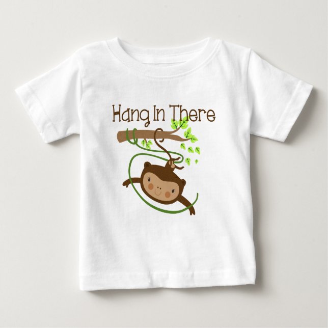 Affe-Fall herein dort Baby T-shirt (Vorderseite)
