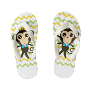 Affe, Flip Flops, Kinder Kinderbadesandalen