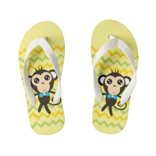 Affe, Flip Flops, Kinder Kinderbadesandalen