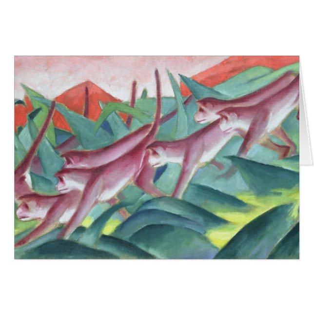 Affe Frieze, 1911 (Vorderseite (Horizontal))