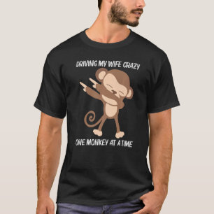 Affe für Männer Vater Ape Zoo Wildtier T-Shirt