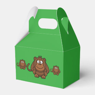 Affe-Gastgeschenk-Kasten Geschenkschachtel