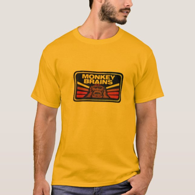 Affe-Gehirne T-Shirt (Vorderseite)