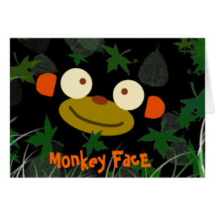 Affe-Gesicht!