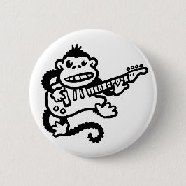 Affe-Gitarrenknopf Button