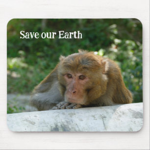 Affe - Großvater Mousepad