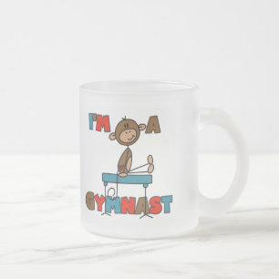 Affe Ich bin ein Turner T-Shirts und Geschenke Mattglastasse