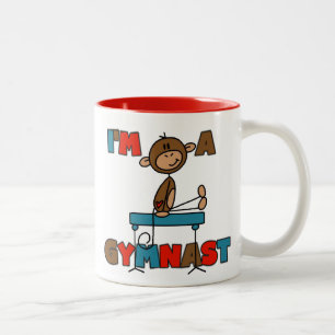 Affe, ich bin ein Turner Zweifarbige Tasse