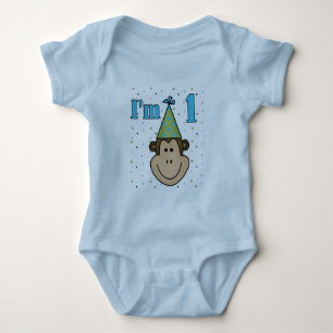 Affe in Party Hat 1st Birthday Tshirts
