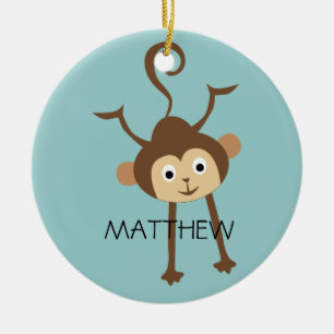 Affe Keramikornament