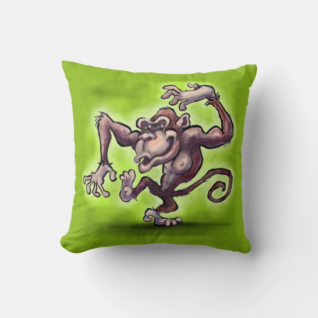 Affe Kissen (Vorderseite)