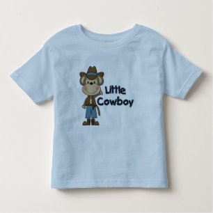 Affe-kleine Cowboy-T-Shirts und Geschenke Kleinkind T-shirt