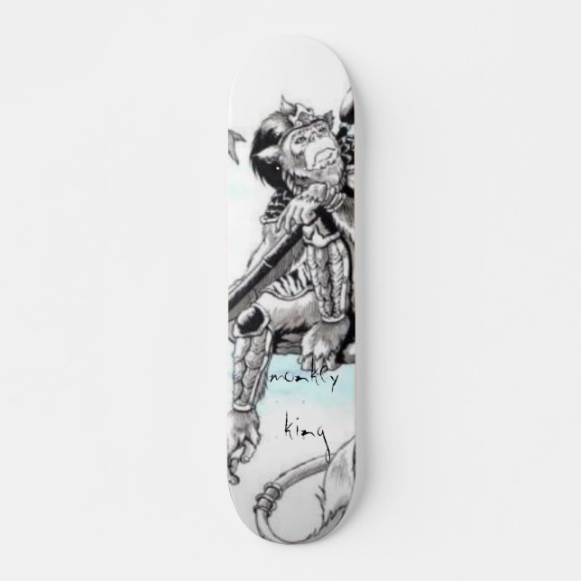 Affe-König Board Skateboard (Vorne)