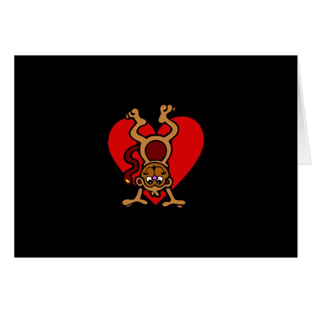 Affe-Liebe (Vorderseite (Horizontal))