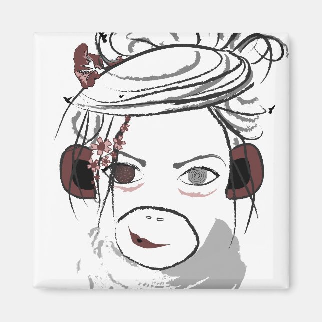 Affe. Magnet (Vorne)