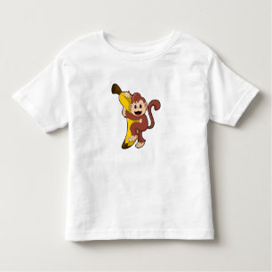 Affe mit Banane (1).PNG Kleinkind T-shirt