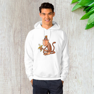 Affe mit Banane Hoodie