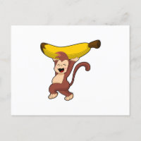Affe mit Banane