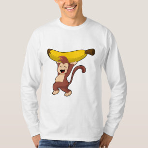 Affe mit Banane T-Shirt