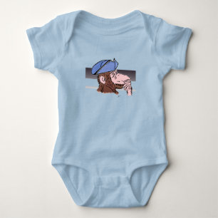 Affe mit revolutionärem Denken Baby Strampler