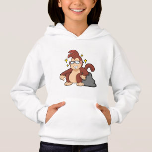 Affe mit Sonnenbrille Hoodie
