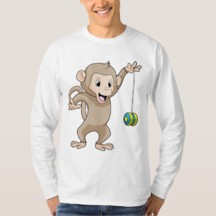 Affe mit Yo-yo T-Shirt