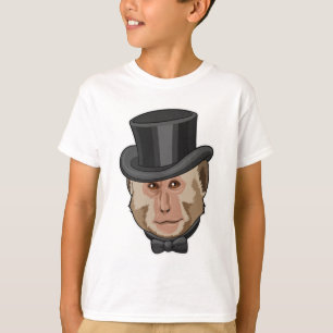 Affe mit Zylinder T-Shirt
