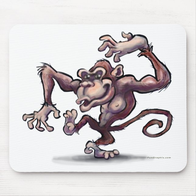 Affe Mousepad (Vorne)