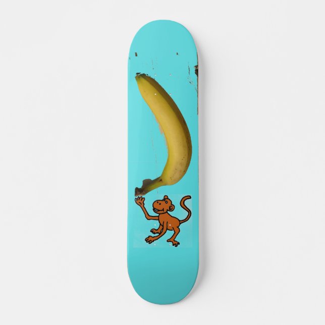 Affe-'n-Banane Skateboard (Vorne)