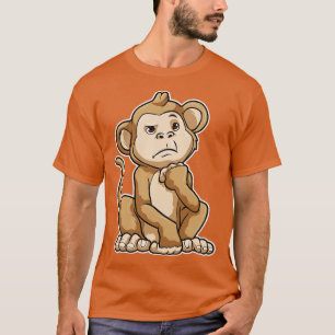 Affe nachdenklich T-Shirt