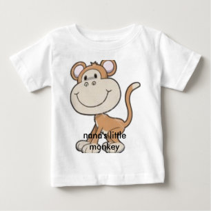 Affe, Nanas kleiner Affe Baby T-shirt
