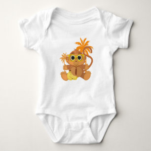 Affe Nerd Baby Strampler