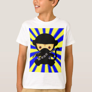 Affe Ninja Kawaii T-Shirt