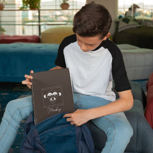 Affe Notizbuch