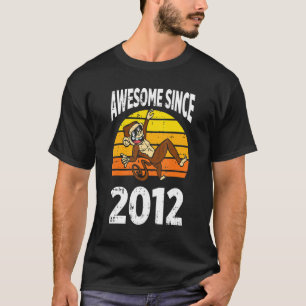 Affe Phantastisch seit 2012 10. Geburtstag 10 Jahr T-Shirt