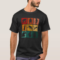 Affe Retro Vintage Wildtier Für Männer Frauen 1