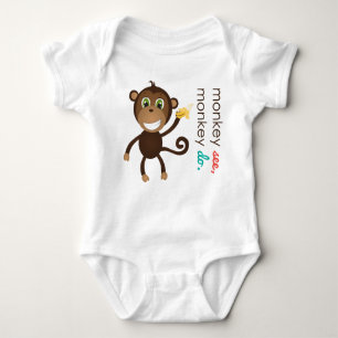 Affe Säugling Strampler