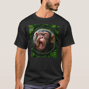Affe Schimppanse Humor T-Shirt