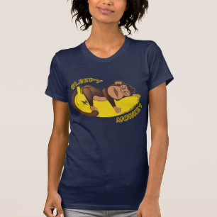 Affe schläfrig T-Shirt