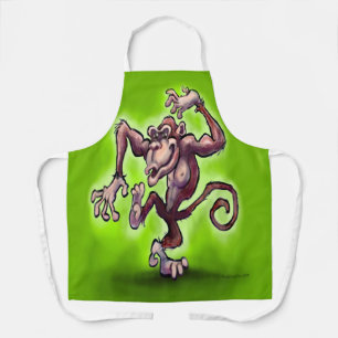 Affe Schürze