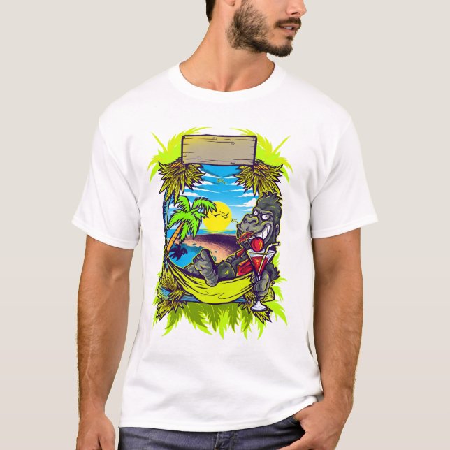 Affe T-Shirt (Vorderseite)