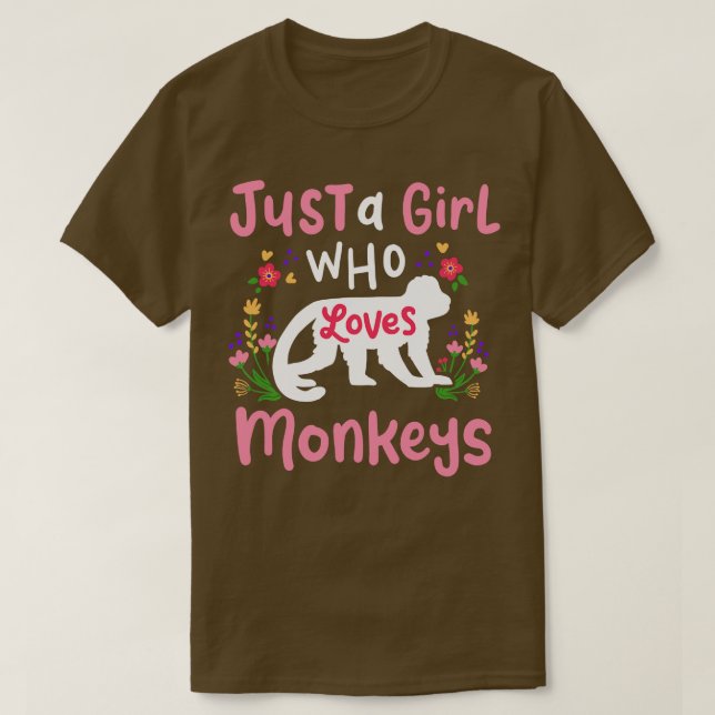 Affe T-Shirt (Design vorne)