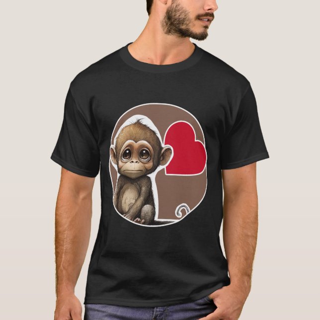 Affe T - Shirt (Vorderseite)