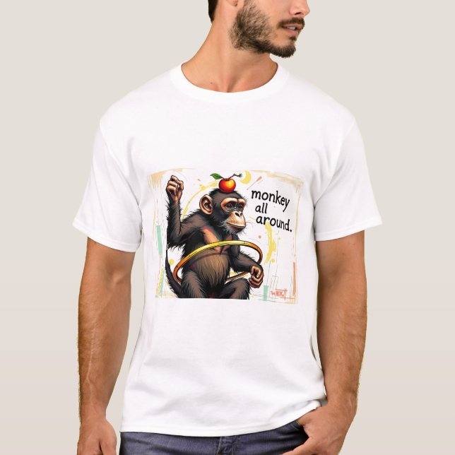 Affe T-Shirt (Vorderseite)